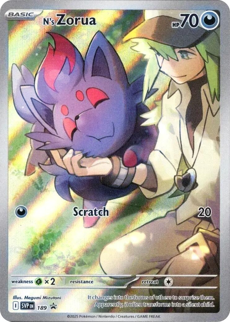 Image for N's Zorua - 189 (SV: Scarlet & Violet Promo Cards) (189) - Pokemon