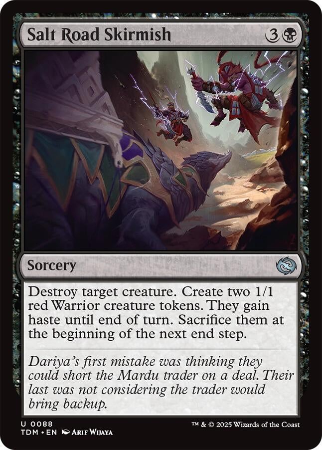 Image for Salt Road Skirmish (Tarkir: Dragonstorm) (88) - Magic: The Gathering