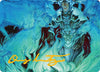 Image for Unending Whisper Art Card (9/54) (Gold-Stamped Signature) (Art Series: Tarkir: Dragonstorm) (9) - Magic: The Gathering