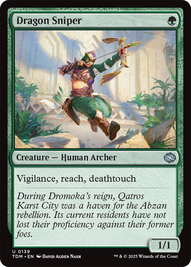 Image for Dragon Sniper (Tarkir: Dragonstorm) (139) - Magic: The Gathering