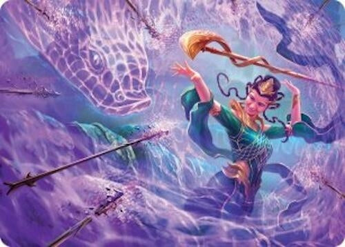Image for Snakeskin Veil Art Card (19/54) (Art Series: Tarkir: Dragonstorm) (19) - Magic: The Gathering