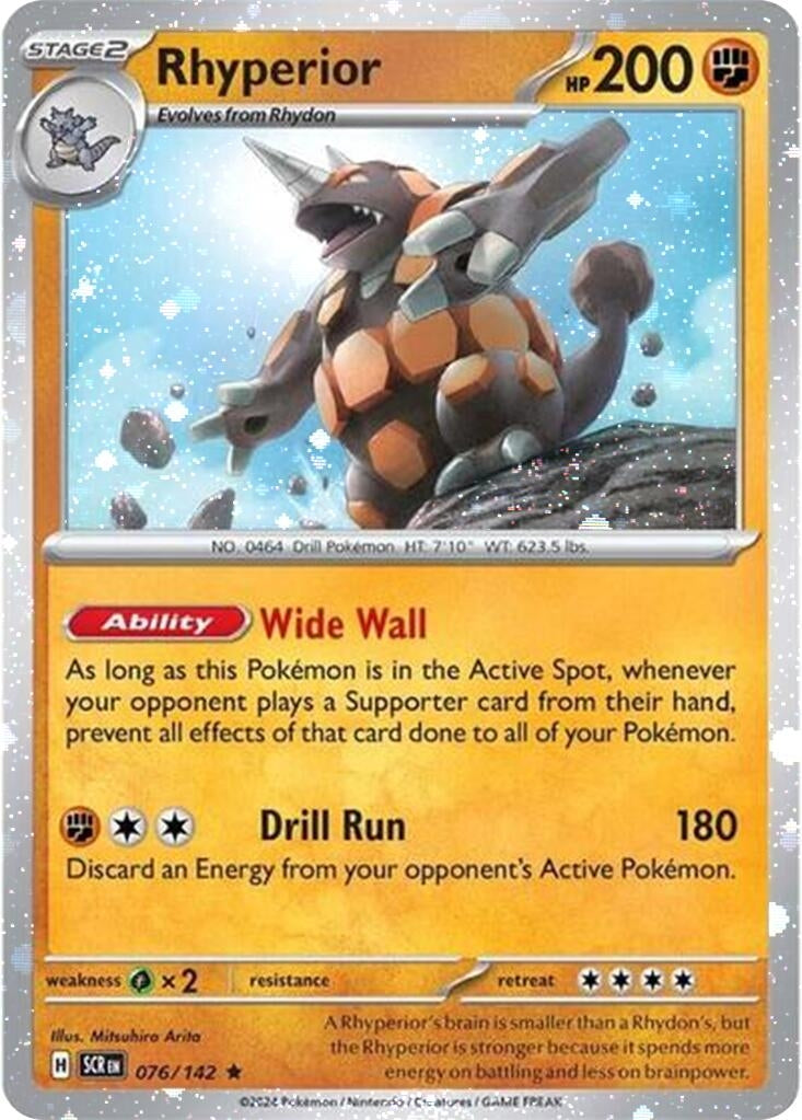 Image for Rhyperior - 76/142 (Cosmos Holo) (Miscellaneous Cards & Products) (076/142) - Pokemon