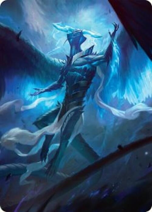 Image for Ugin, Eye of the Storms Art Card (1/54) (Art Series: Tarkir: Dragonstorm) (1) - Magic: The Gathering