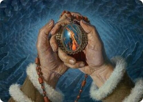 Image for Mox Jasper Art Card (28/54) (Art Series: Tarkir: Dragonstorm) (28) - Magic: The Gathering