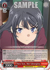 Image for New Scar, Mai Sakurajima (SR) (Rascal Does Not Dream Series) (SBY/W114-E052S SR) - Weiss Schwarz
