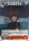 Image for Heart Drenched in Anxiety, Kaede Azusagawa (SR) (Rascal Does Not Dream Series) (SBY/W114-E062S SR) - Weiss Schwarz
