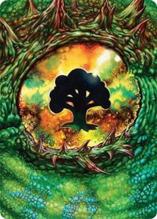 Image for Forest Art Card (32/54) (Art Series: Tarkir: Dragonstorm) (32) - Magic: The Gathering