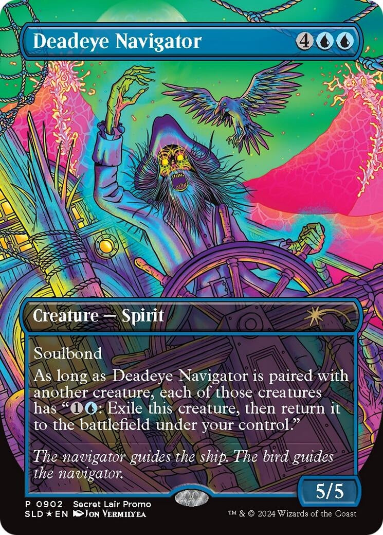 Image for Deadeye Navigator (Rainbow Foil) (Secret Lair Drop Series) (902) - Magic: The Gathering