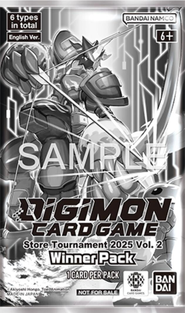 Image for Store Tournament 2025 Vol.2 Winner Pack - Digimon Card Game