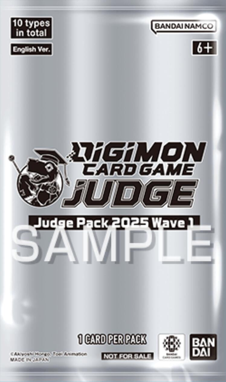 Image for Judge Pack 2025 Wave 1 - Digimon Card Game