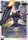 Image for Justimon: Critical Arm (Store Tournament 2025 Vol.2 Winner Pack) - Digimon Card Game