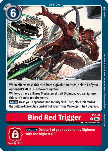 Image for Bind Red Trigger (Store Tournament 2025 Vol.2 Participation Pack) - Digimon Card Game