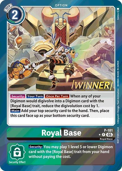 Image for Royal Base (Store Tournament 2025 Vol.2 Winner Pack) - Digimon Card Game