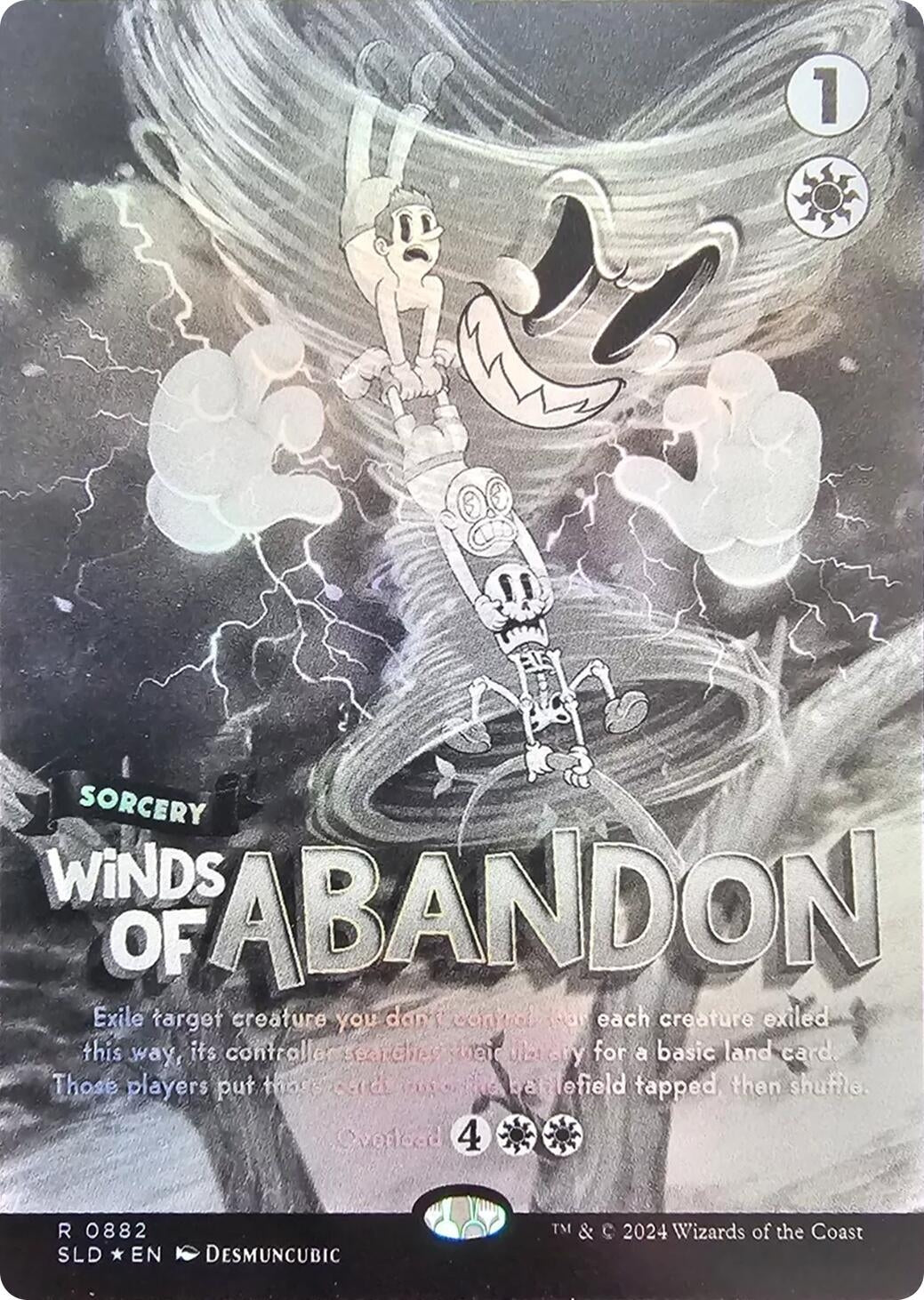 Image for Winds of Abandon (Black & White Foil) (Secret Lair Drop Series) (882) - Magic: The Gathering
