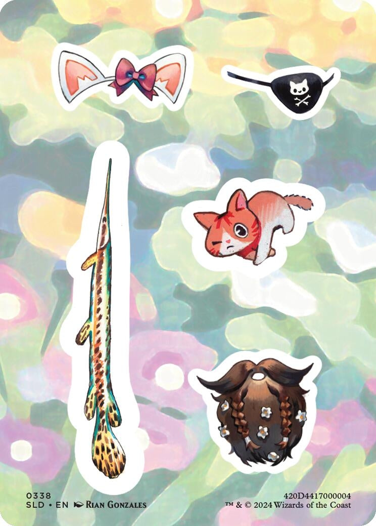 Image for Sticker Sheet (0338) (Secret Lair Drop Series) (338) - Magic: The Gathering