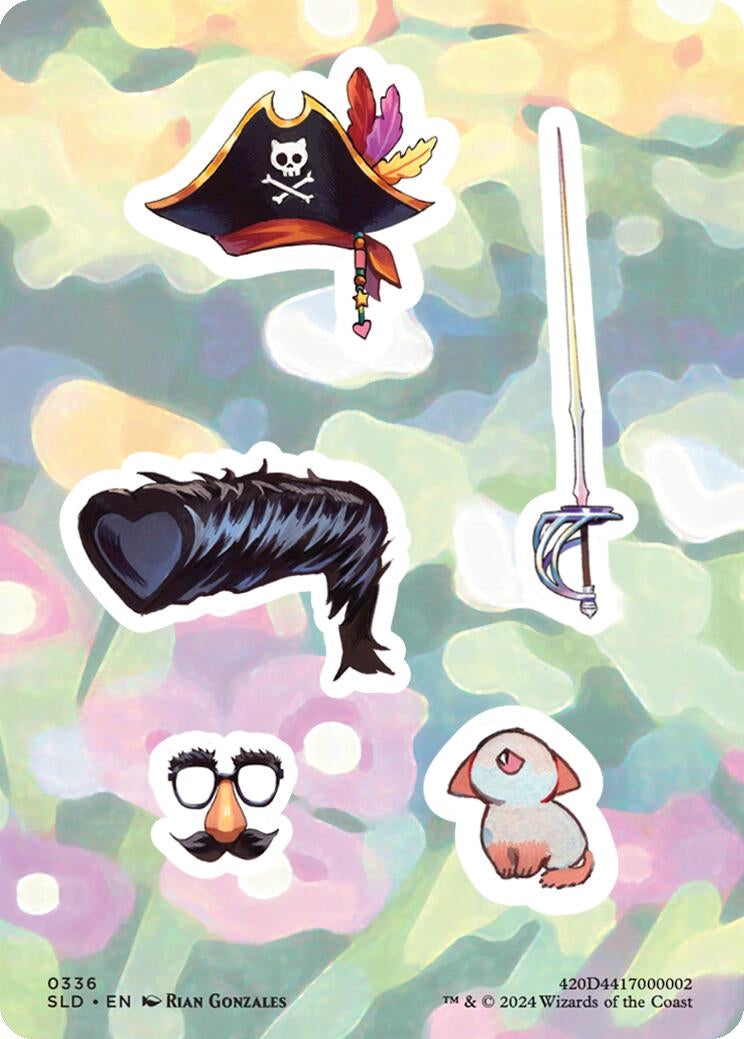 Image for Sticker Sheet (0336) (Secret Lair Drop Series) (336) - Magic: The Gathering