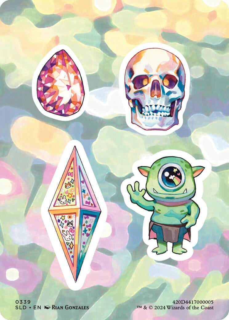Image for Sticker Sheet (0339) (Secret Lair Drop Series) (339) - Magic: The Gathering