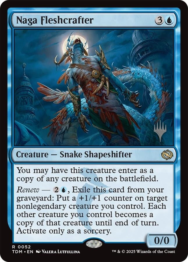 Image for Naga Fleshcrafter (Promo Pack: Tarkir: Dragonstorm) (52) - Magic: The Gathering