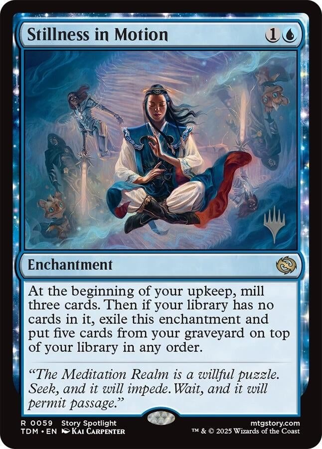 Image for Stillness in Motion (Promo Pack: Tarkir: Dragonstorm) (59) - Magic: The Gathering