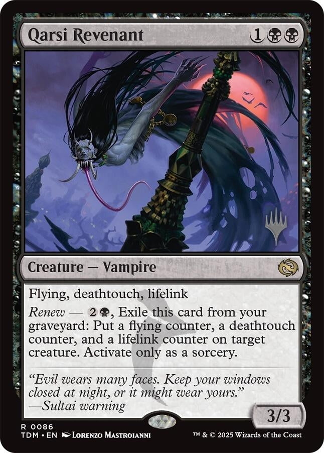 Image for Qarsi Revenant (Promo Pack: Tarkir: Dragonstorm) (86) - Magic: The Gathering