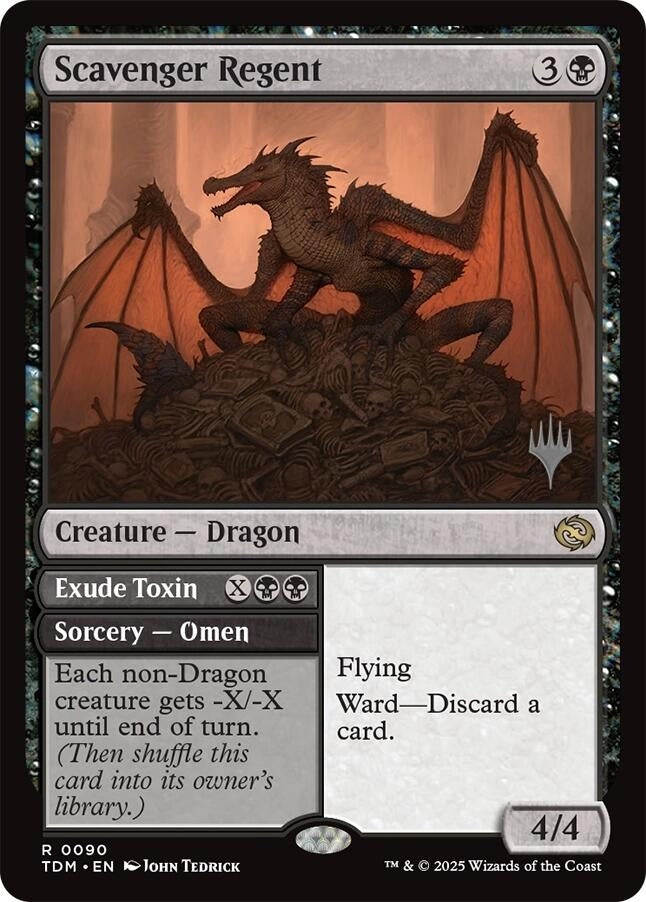 Image for Scavenger Regent (Promo Pack: Tarkir: Dragonstorm) (90) - Magic: The Gathering