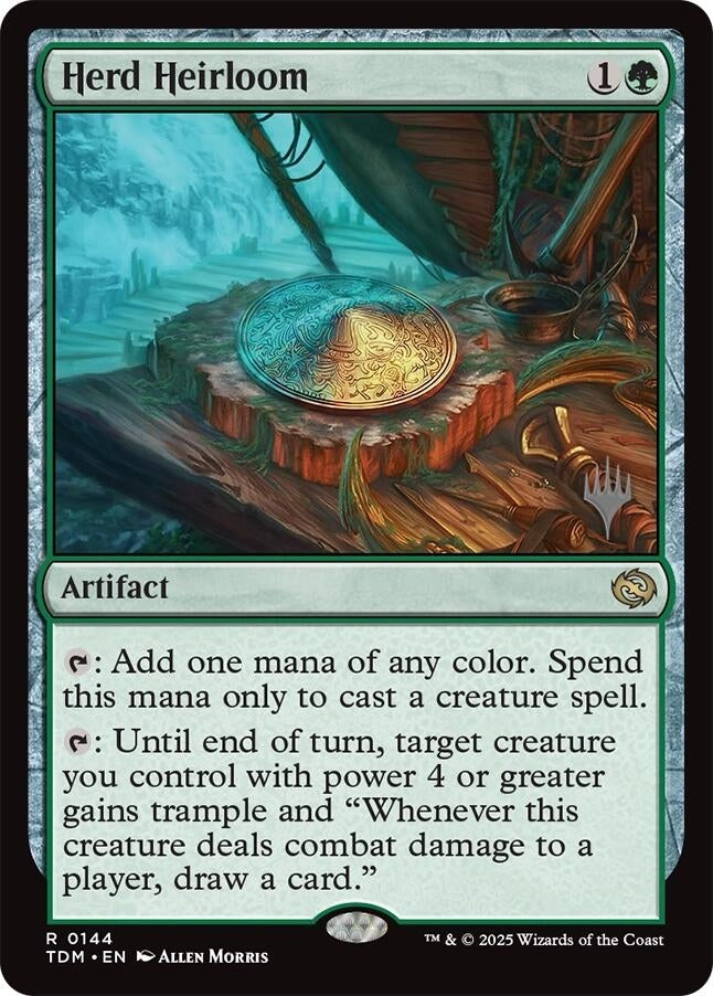 Image for Herd Heirloom (Promo Pack: Tarkir: Dragonstorm) (144) - Magic: The Gathering