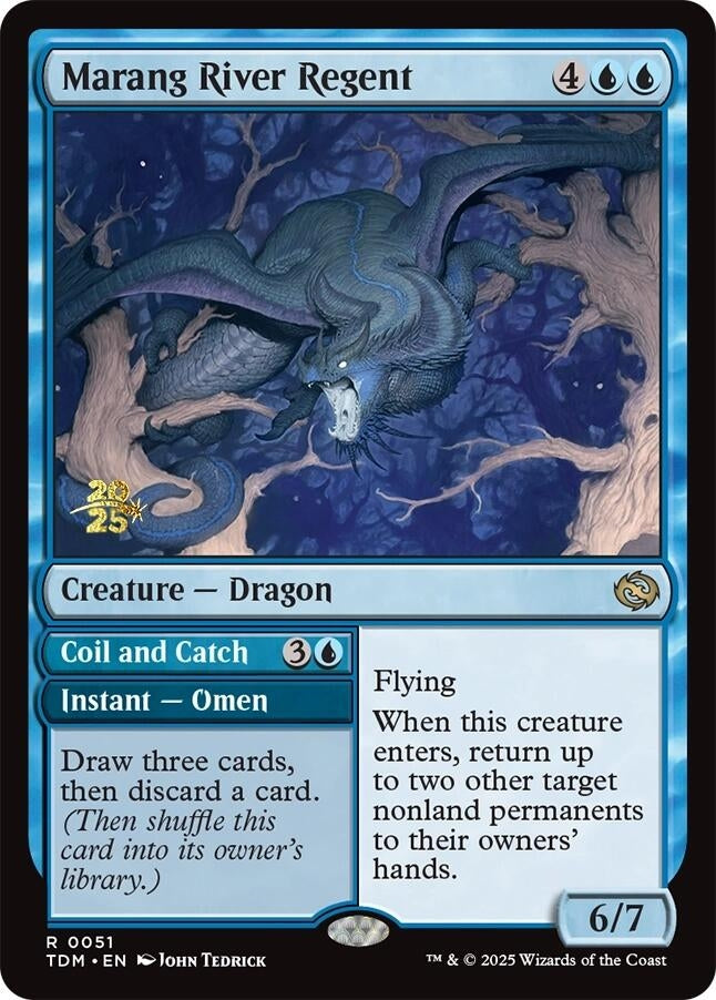 Image for Marang River Regent (Prerelease Cards) (51) - Magic: The Gathering