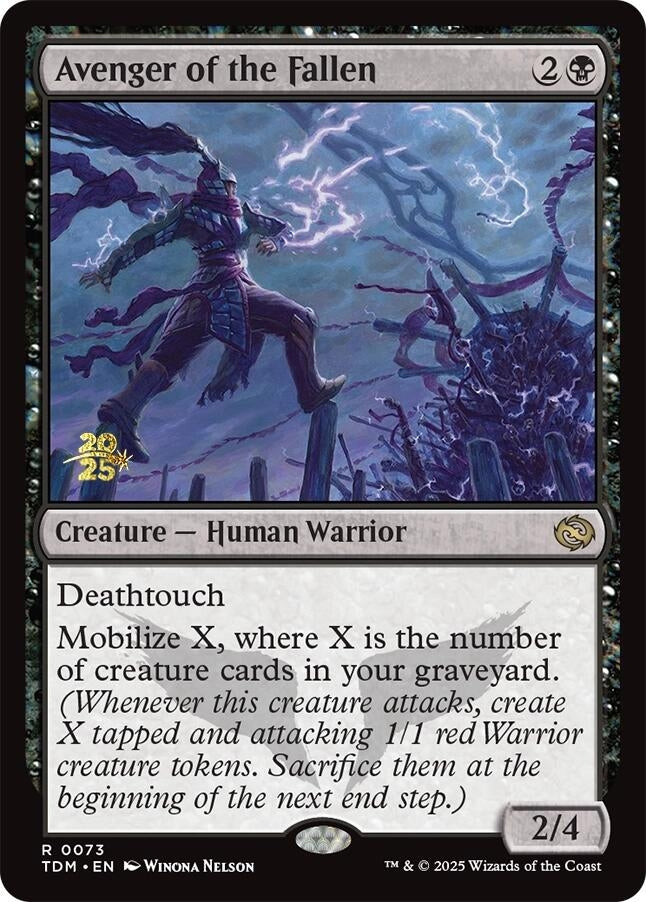 Image for Avenger of the Fallen (Prerelease Cards) (73) - Magic: The Gathering