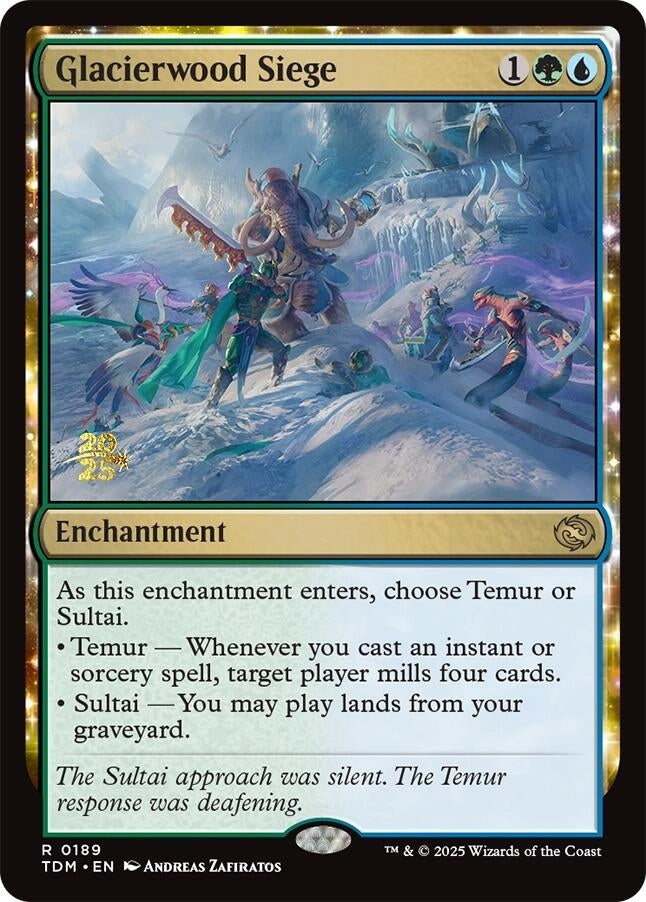 Image for Glacierwood Siege (Prerelease Cards) (189) - Magic: The Gathering