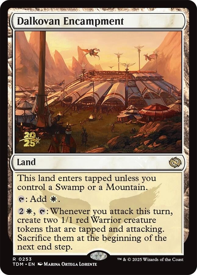 Image for Dalkovan Encampment (Prerelease Cards) (253) - Magic: The Gathering