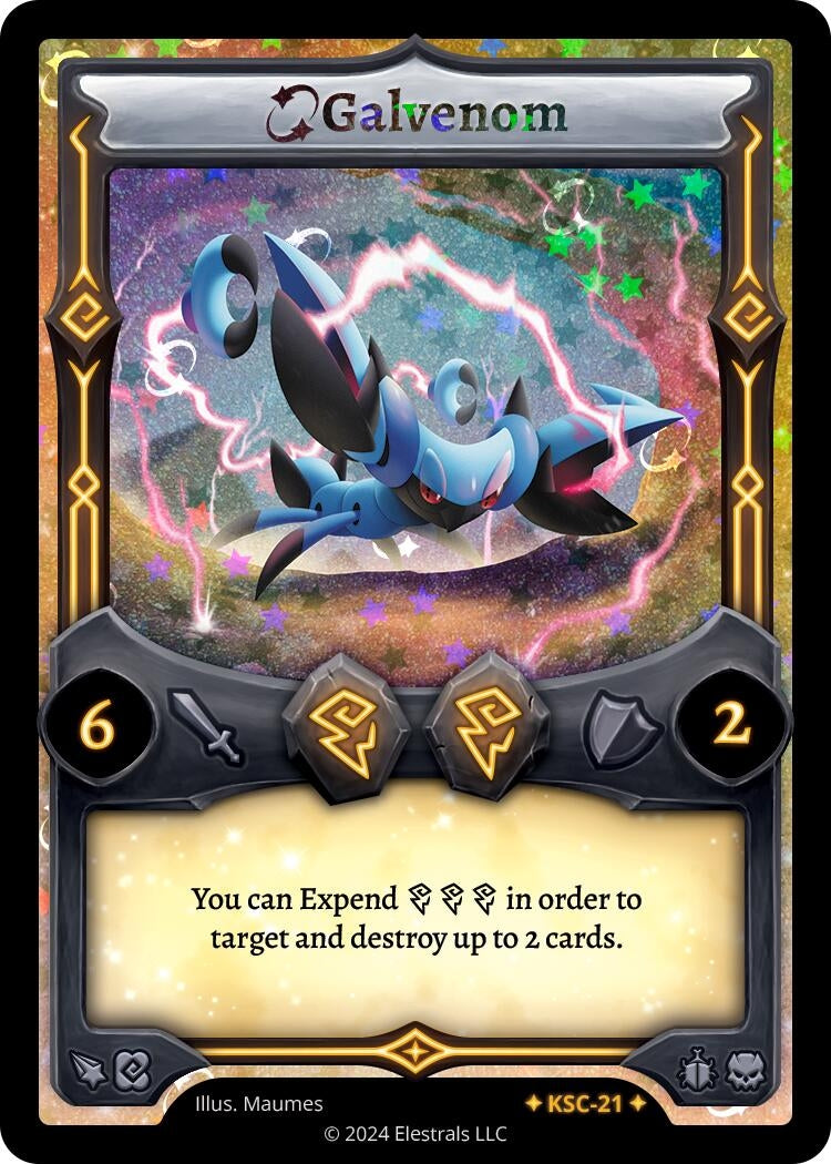 Image for Galvenom (Stellar) (Clash! Promos) (KSC-21) - Elestrals