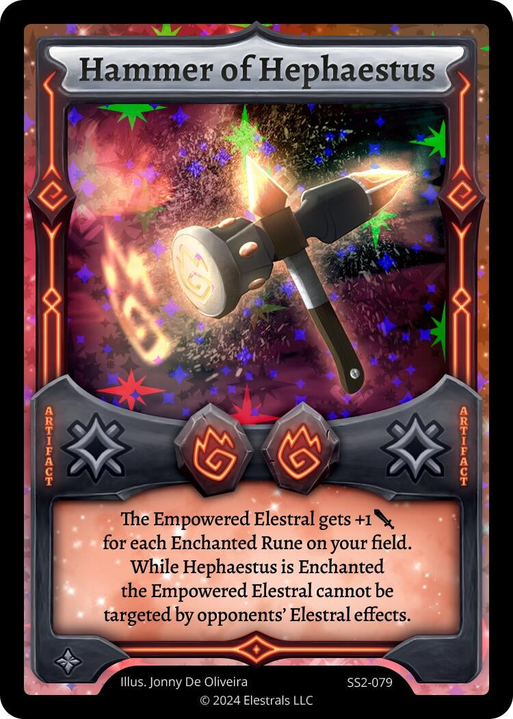 Image for Hammer of Hephaestus (Shattered Stars Chapter 2 [SS2]) (SS2-079) - Elestrals