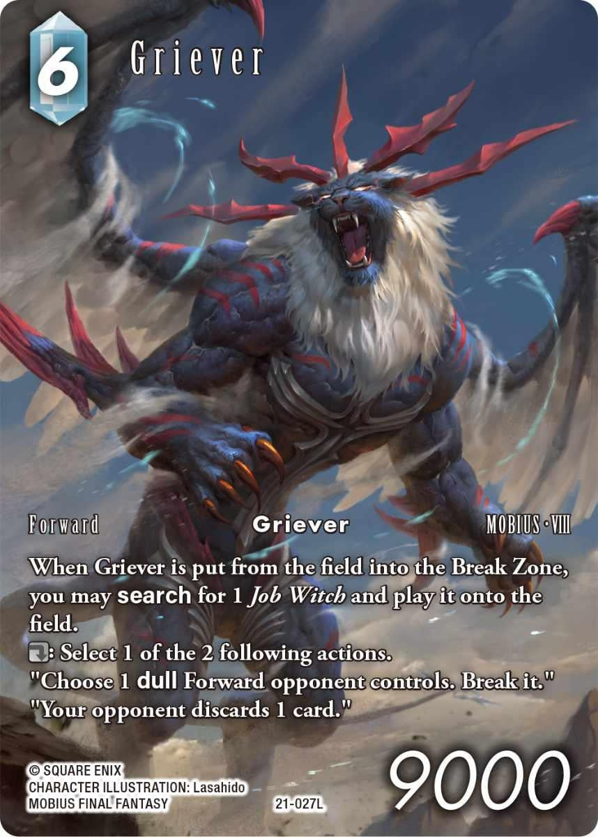 Image for Griever (Full Art) (Tears of the Planet) (21-027L) - Final Fantasy TCG