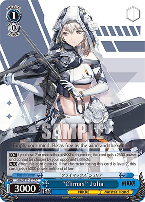 Image for "Climax" Julia (GODDESS OF VICTORY: NIKKE) (NIK/S117-E107 C) - Weiss Schwarz