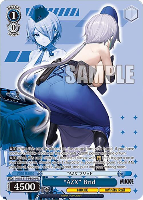 Image for "AZX" Brid (PR) (GODDESS OF VICTORY: NIKKE) (NIK/S117-PE09 PR) - Weiss Schwarz