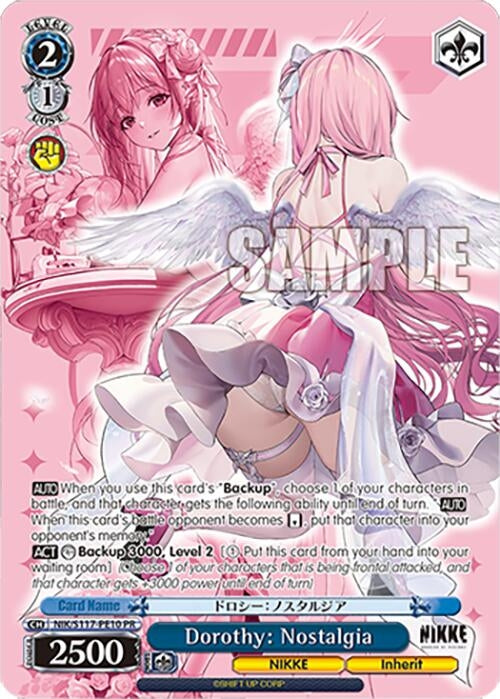 Image for Dorothy: Nostalgia (PR) (GODDESS OF VICTORY: NIKKE) (NIK/S117-PE10 PR) - Weiss Schwarz