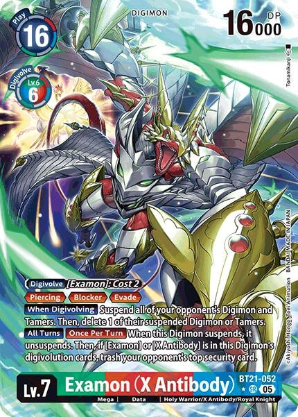 Image for Examon (X Antibody) (Alternate Art) (BT21) (BT21-052 SR) - Digimon Card Game