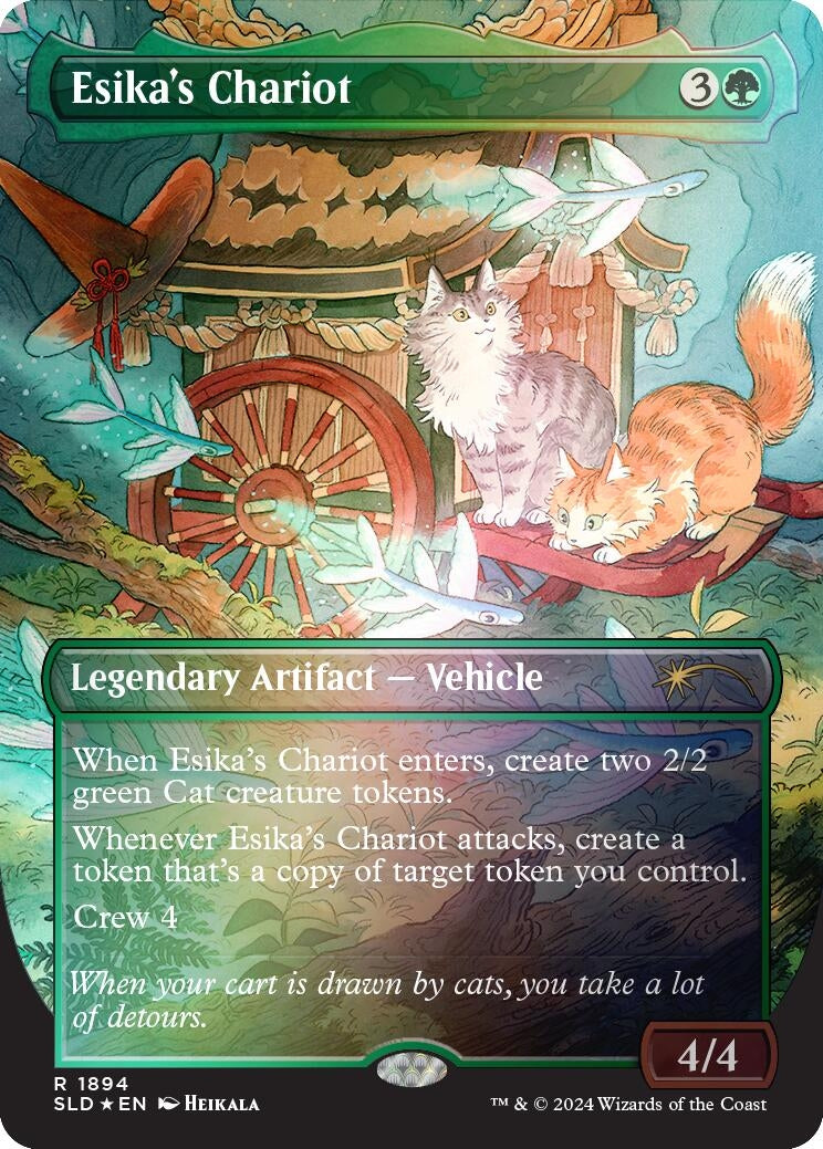 Image for Esika's Chariot (Rainbow Foil) (Secret Lair Drop Series) (1894) - Magic: The Gathering