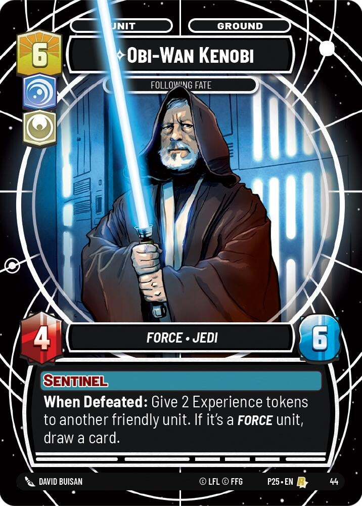 Image for Obi-Wan Kenobi - Following Fate (Organized Play Promos) (44) - Star Wars: Unlimited