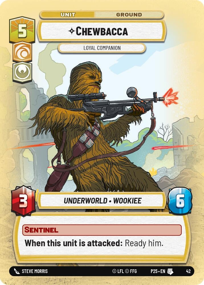 Image for Chewbacca - Loyal Companion (Organized Play Promos) (42) - Star Wars: Unlimited