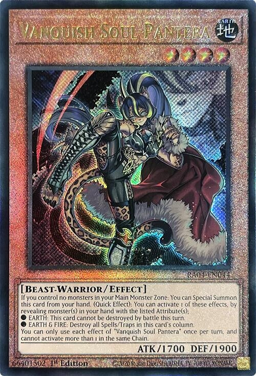 Image for Vanquish Soul Pantera (PUR) (Quarter Century Stampede) (RA04-EN044) - YuGiOh