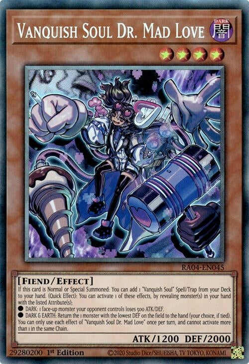 Image for Vanquish Soul Dr. Mad Love (PCR) (Quarter Century Stampede) (RA04-EN045) - YuGiOh