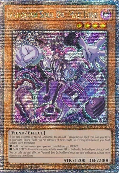 Image for Vanquish Soul Dr. Mad Love (Quarter Century Secret Rare) (Quarter Century Stampede) (RA04-EN045) - YuGiOh
