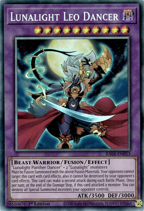 Image for Lunalight Leo Dancer (PCR) (Quarter Century Stampede) (RA04-EN053) - YuGiOh