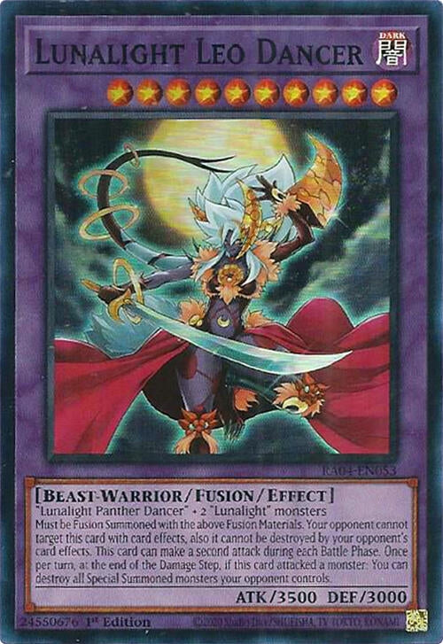 Image for Lunalight Leo Dancer (Quarter Century Stampede) (RA04-EN053) - YuGiOh