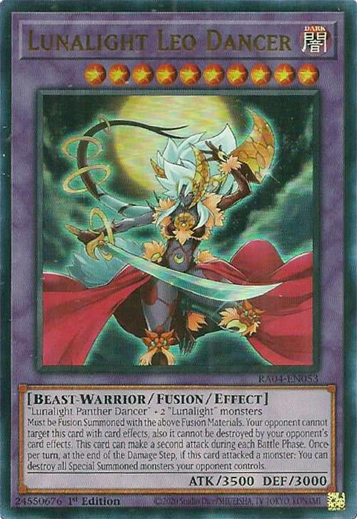 Image for Lunalight Leo Dancer (UR) (Quarter Century Stampede) (RA04-EN053) - YuGiOh