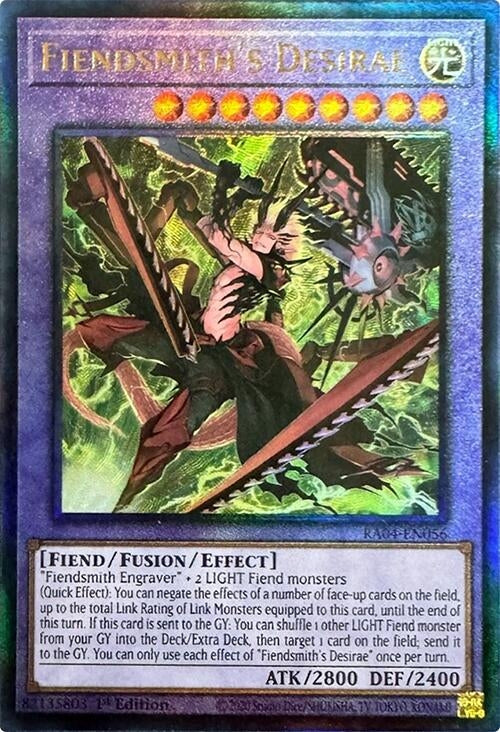 Image for Fiendsmith's Desirae (PUR) (Quarter Century Stampede) (RA04-EN056) - YuGiOh