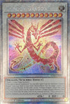 Image for Crimson Dragon (card) (Platinum Secret Rare) (Quarter Century Stampede) (RA04-EN061) - YuGiOh