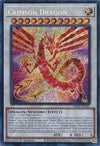 Image for Crimson Dragon (card) (Secret Rare) (Quarter Century Stampede) (RA04-EN061) - YuGiOh