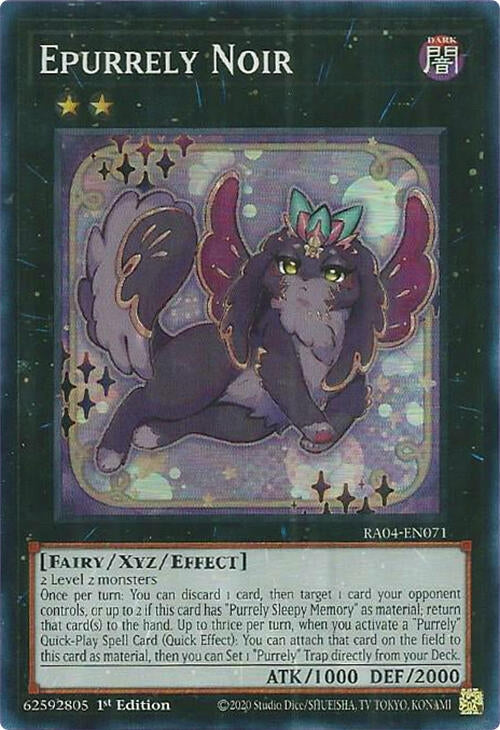 Image for Epurrely Noir (Quarter Century Stampede) (RA04-EN071) - YuGiOh